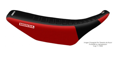 Funda De Asiento Honda Cr 125 Cr 250 Modelo Ultra Grip Antideslizante Fmx Covers Tech Fundasmoto Bernal