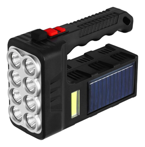 Linterna Led Camping Alta Potencia Recargable Trabajo Solar 