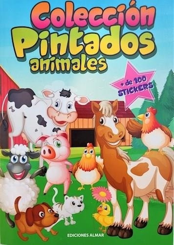 Animales + De 100 Stickers - Coleccion Pintados