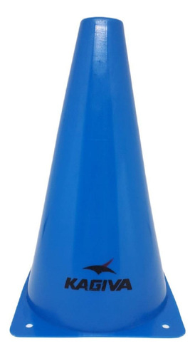 Cone Treinamento E Agilidade Kagiva Pvc - Azul Azul