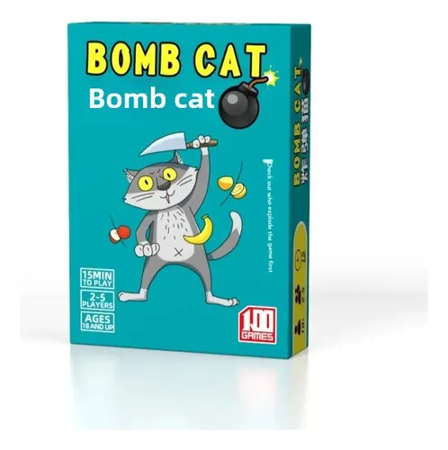 Nueva Edición Ordinaria De Bomb Cat [plástico] - Exploding K