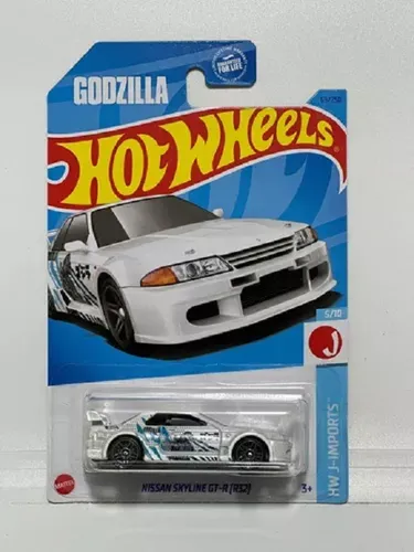 Hot Wheels Nissan Skyline Gt-r (r32) Godzilla #69/250 5/10
