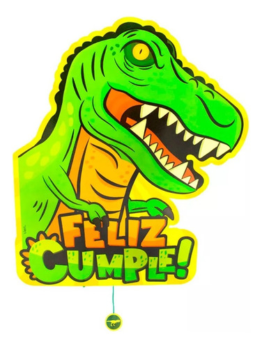 Piñatas Cumpleaños Diseño Infantil Dinosaurio