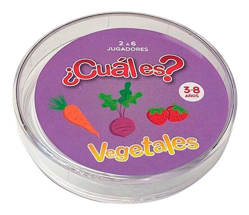 Cuál Es? Juego De Coincidencias Y Memoria Edicion Vegetales