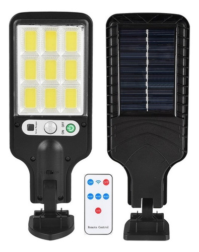 Luminária Refletor Solar Led Sensor De Movimento Parede Decoração Jardim Á Prova D'água