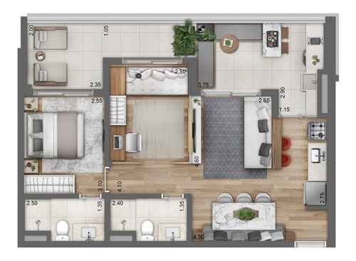 Imagem 16 de 19 de Apartamento - Ap04732 - 68432697