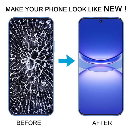 Tela Lcd Touch Com Moldura Para Huawei Nova 12 Lite