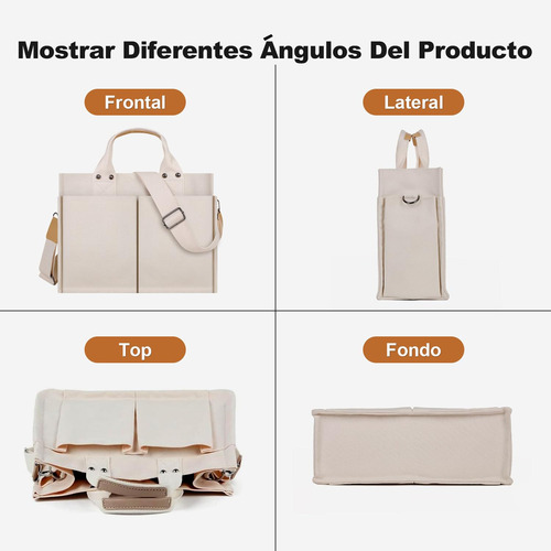 D Bolsas De Lona For Mujer, Tote Bag For Mujer Con