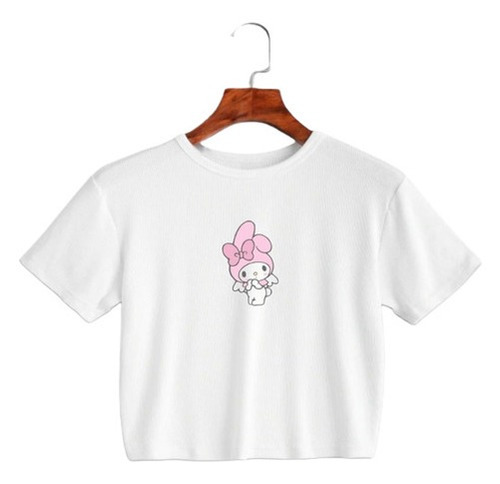 Croptop My Melody Con Alas Sanrio Unisex 