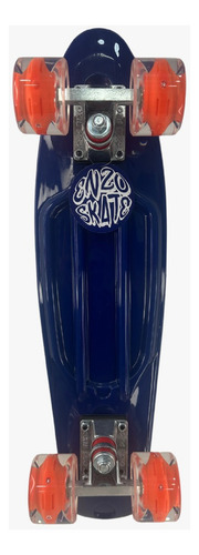 Skateboard Enzo Penny Oxie Pro Azul Naranja