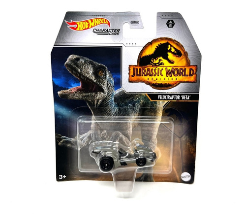 Jurassic World - Hot Wheels - Velociraptor Beta - Vehículo