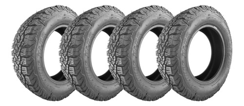 Kit 4 Pneu 205/65/15 Bf Remold Com Borracha Vipal E Garantia