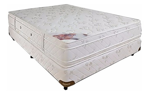 Sommier Deseo Espuma Diamante 2 plazas de 190cmx140cm negro