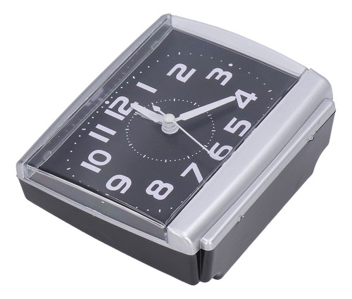 Reloj Despertador Cuadrado, Silencioso, De Estilo Simple, De