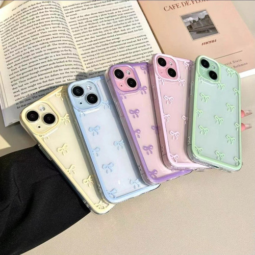 Cnn Funda Transparente Resistente Y Portátil For iPhone -