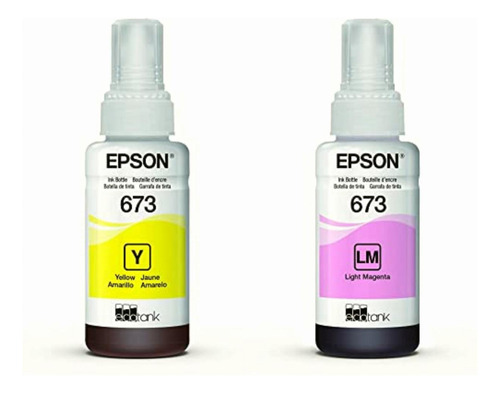 Epson Cartucho De Tinta Color Amarillo Para L800 /l1800,