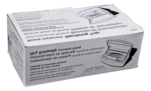 Caja De Limpieza De Herramientas De Uñas Contenedor De Limpi