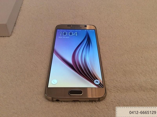 Samsung Galaxy S6 32gb Dorado 4g Lte Como Nuevo