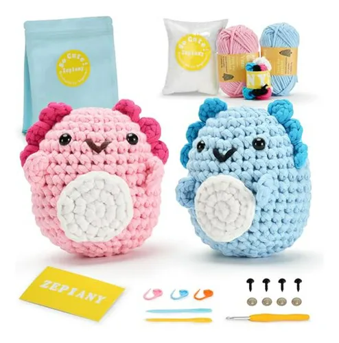 Kit De Crochet Para Principiantes, Amigurumis Con Tutoriales