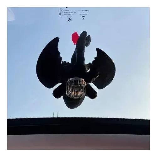 Peluche Dragon Chimuelo Accesorio Decorar Carro Moto 2024