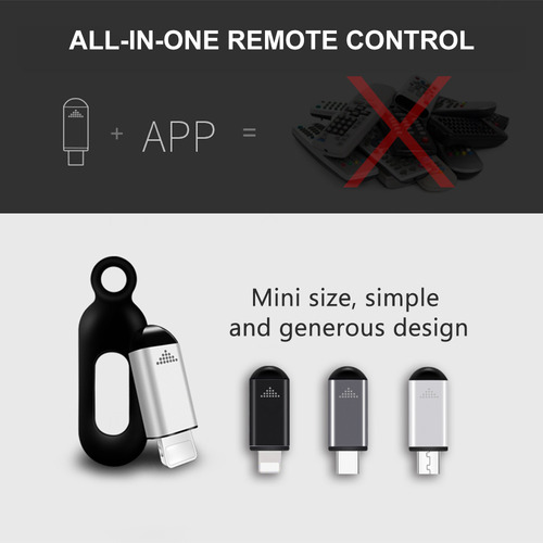 Mini Control Remoto Infrarrojo Universal Para Android Tv/ac/