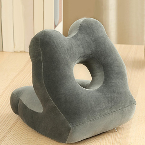 Cojín Para Dormir Con Soporte Para El Cuello Gris Oscuro