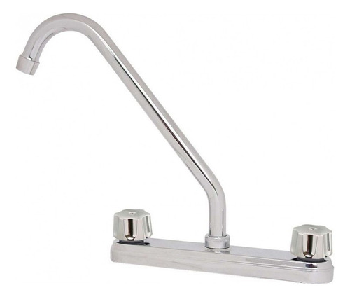 Grifo Mezclador Doble Comando Para Fregadero Fontanery