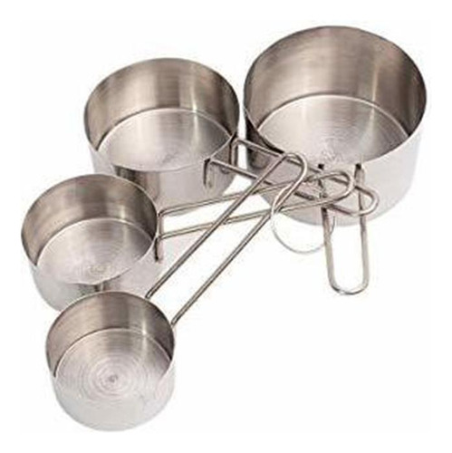 Ehomea2z Stainless Steel Measuring Cups Set 4pc Metal C