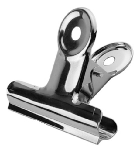 3 Paquetes De Pinza De Acero Cromado 63 Mm 2 Uds Mp Color Plateado