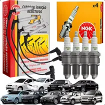 Comprar Jogo Cabo De Vela + Velas Original Ngk Astra Sedan 1.8 2000