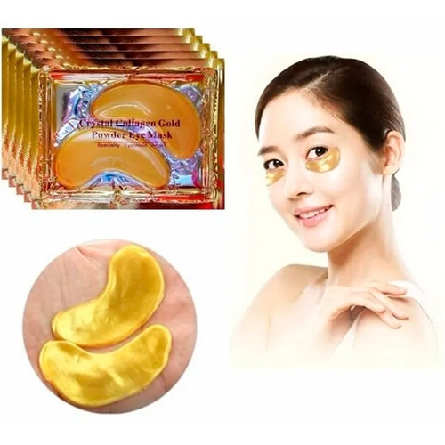 Imagen 9 de 10 de Set 30pz Parches Pilaten Colágeno Oro Ojos Labios Full