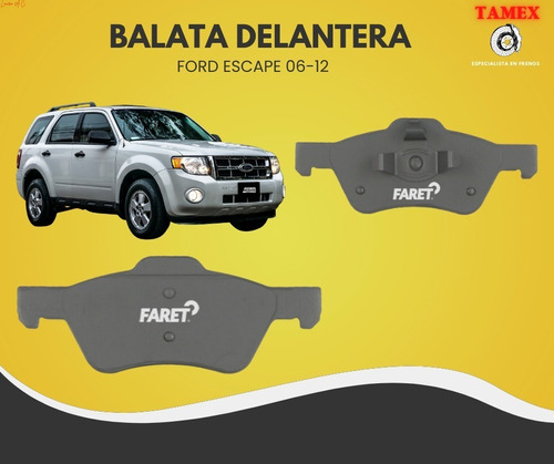 Balata Delantera Ford Escape 2006