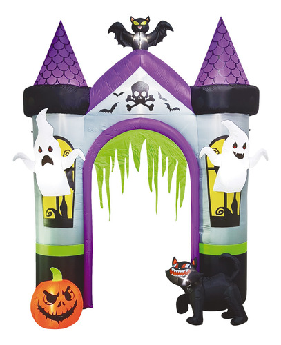 Inflable Castilla Embrujado Halloween