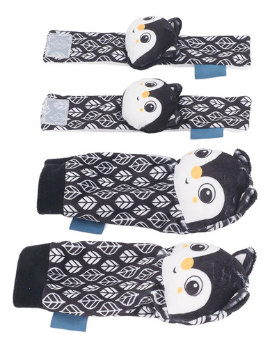 Juego De Calcetines Con Forma De Sonajero Para Bebés, 1 Par