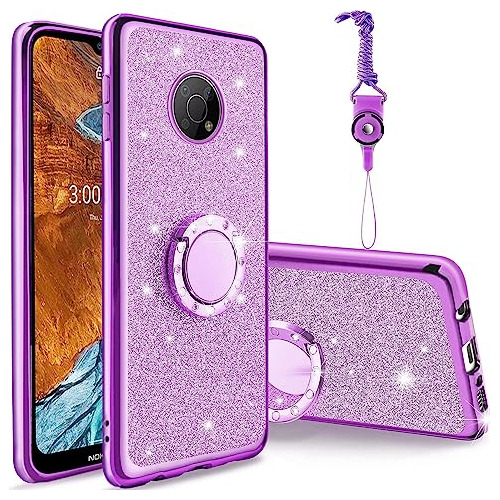 Funda Para Nokia G300 Morado Plastico-02