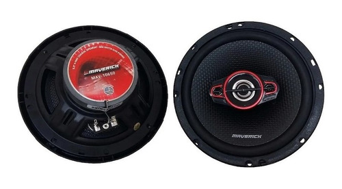 Juego De Parlantes Maverick Coaxiales 6.5 Pulgadas 2v 600w