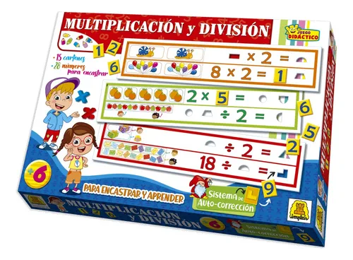 Multiplicacion Y Division Juego De Mesa Matematicas Implas