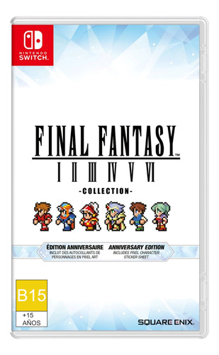 Final Fantasy I-vi Pixel Remaster Anniversary Collection