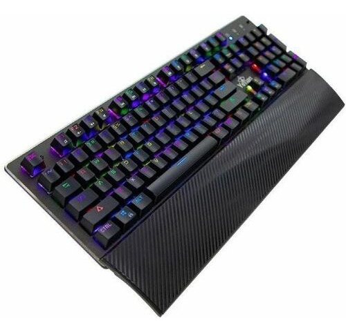 Teclado Mecánico Yeyian Yat1801 Rgb Outemu Blue Qwerty Negro Español España