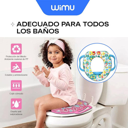 Asiento Para Inodoro Infantil Medidas 30 X 35 Cm