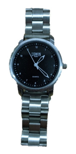Reloj Lemon Moda L1461 Diámetro 32mm Malla Metálica