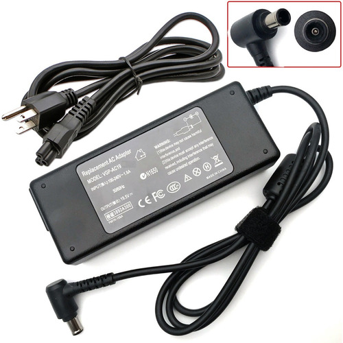 Cargador Compatible Sony 19.5v 3.3a Vgp-ac19v43 Vgp-ac19v48