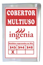 Comprar Cobertor Plástico Multiuso Ingenia 3x3mts Pvc Color Transparente