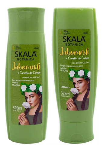 Shampoo + Acondicionador Jaborandi Y Camelia Do Campo Skala