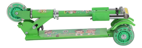 Monopatín Randers Kids Infantil Plegable Verde