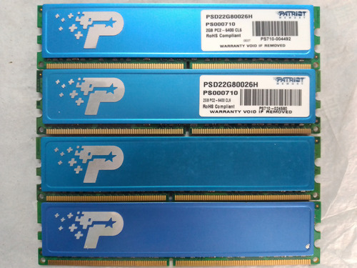  Memoria Ram Ddr2 2gb Bus 800 Psd22g80026h Patriot 