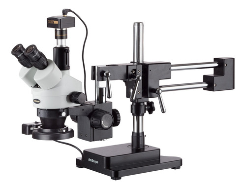 Amscope Sm-4tz-frl-mb Digital Profesional Trinocular Zoom M.