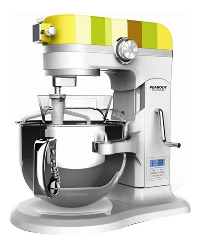 Batidora de pie Peabody Smartchef PE-BMD90 amarilla 220 V - 240 V