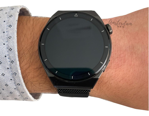 Reloj Smartwatch Mistral Mod Smt-gt3  M/tejida  Clock-time