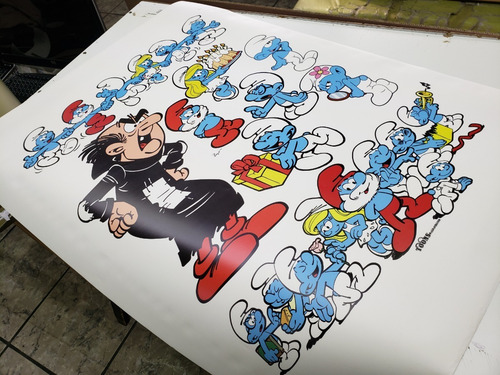Stickers Vinil Decorativo Coleccion Pitufos Vintage
